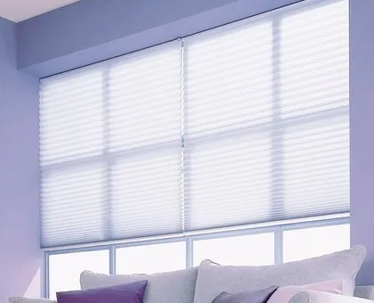 Pleated blinds by westmorland